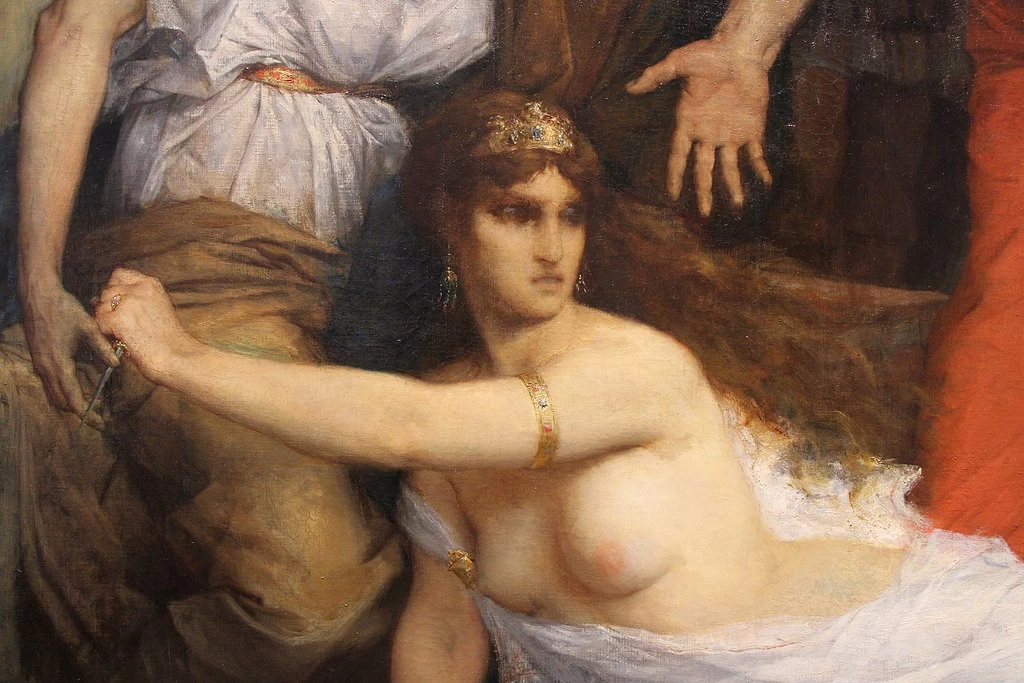 La morte di Messalina - Beaux, Arts de Paris, dettagli0 1